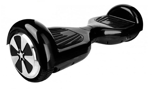 Flitzer Hoverboard Klassik mit 6,5 Zoll Reifen in Schwarz