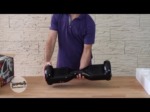 [Unboxing + Hoverboard Test] Was hat das Robway W1 Hoverboard zu bieten?